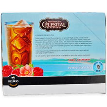 Load image into Gallery viewer, Celestial Seasonings Perfect Iced Tea Sweet Raspberry Black Tea K-Cups 96ct