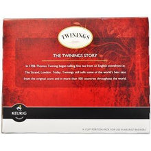 Load image into Gallery viewer, Twinings Chai Tea K-Cups 96ct