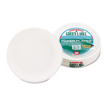 Load image into Gallery viewer, AJM 9 Inch White Paper Plates 10 100ct Bags

