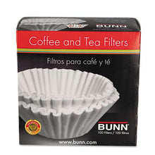 Load image into Gallery viewer, Bunn Coffee Filters 10-Cup Size 100ct Pack
