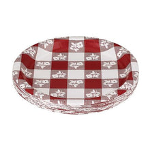 Load image into Gallery viewer, Creative Converting 7 Inch Red Gingham Paper Plates 12 25ct Packs
