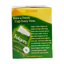 Load image into Gallery viewer, Folgers Coffee Singles Decaffeinated 19ct 3.0oz Bags
