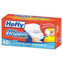 Load image into Gallery viewer, Hefty 13 Gallon The Gripper Tall Kitchen Bags 40ct Box
