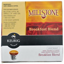 Load image into Gallery viewer, Millstone Breakfast Blend K-Cups 12ct Box
