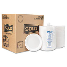Load image into Gallery viewer, Sweetheart White Medium Weight 9 Inch Styrofoam Plates 500ct
