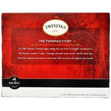 Load image into Gallery viewer, Twinings Chai Decaf Tea K-Cups 24ct
