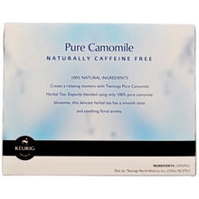 Load image into Gallery viewer, Twinings Pure Camomile Tea K-Cups 96ct
